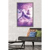 Trends International James Booker - Kitty Cat Riding On Space Galaxy Unicorn Framed Wall Poster Prints - 2 of 4