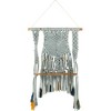 Livabliss Harper 32"H x 22"W Bohemian/Global Seafoam Wall Tapestries - 3 of 3