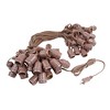Novelty Lights 100 Feet Heavy Duty Light Strings and Sets with 50 Suspended E26 Sockets, Brown Wire PVC Stringer, 24" Spacing, Non-Connectable - 3 of 4