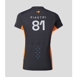 McLaren F1 Women's 2023 Oscar Piastri Team Drivers T-Shirt - 1 of 4