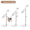 Unique Bargains Stainless Steel Countertop Shoe Display Rack 2 Pack - 3 of 4