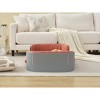 Gulches Gray Pink Pet Bed - Scandinavian Style Cat Sofa - 4 of 4