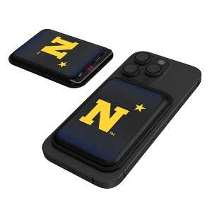 Keyscaper NCAA AAC Universities Linen Black Magnetic Credit Card Wallet - 1 of 3