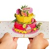 Paper Love 3D Tropical Birthday Cake Pop Up Card with Keepsake - 4 of 4