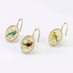 Avanti Gilded Birds Shower Hooks - 1 of 2