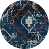 Unique Loom    Morocco Rif Area Rug - 2 of 4