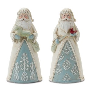 Winter Santa Figurine (Set of 6) - 1 of 2