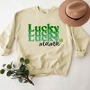 Simply Sage Market Women's Graphic Sweatshirt Lucky Mama Stacked - 3 of 4