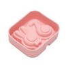 Unique Bargains Ice Pop Mould Little Rabbit Duck Shape Comes with Stick Hand Washable Plastic Pink 4.06"x3.46"x1.14" 1 Pc - 4 of 4