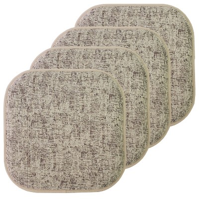 Broadway Memory Foam No Slip Back 16" x 16" Chair Pad Cushion by Sweet Home Collection®