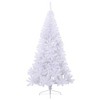 Aghana Digitals 6ft White Half Christmas Tree - Space-Saving PVC with Stand, 465 Tips, - 3 of 4