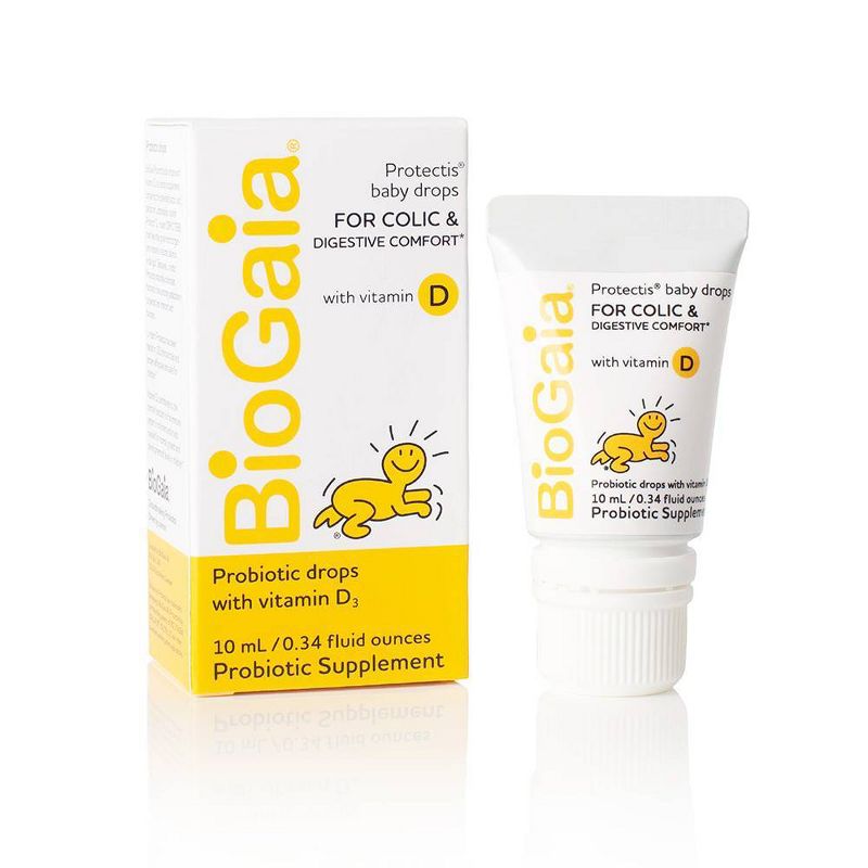 BioGaia Protectis Probiotic Baby Drops with Vitamin D3 - 0.34 fl oz, 1 of 7