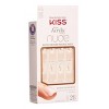 KISS Nude Fake Nails - Breathtaking - 2pk - 56ct - 3 of 4