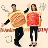 Joyfy Adult Peanut Butter & Jelly Couple Costume – Matching Sandwich Board Outfits for Halloween (One Size Fits Most) - 2 of 4