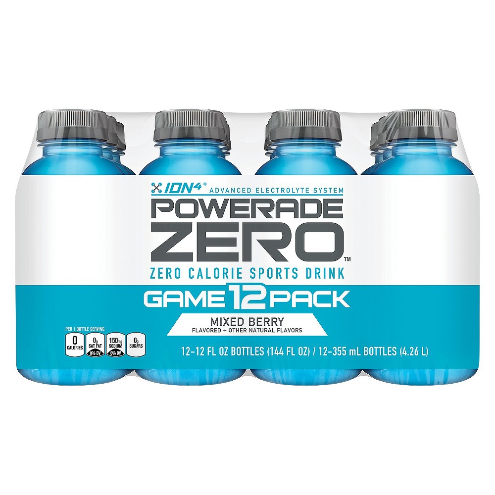 UPC 049000059298 product image for Powerade mixed berry Sports Drink - 12pk/12 fl oz Bottles | upcitemdb.com