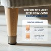 SereneLife 24 Pack Rubber Furniture Leg Cover - 3 of 4