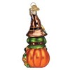 Old World Christmas 4.0 Inch Fall Harvest Gnome Pumpkin Spice Sunflower Tree Ornaments - 2 of 3