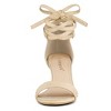 Allegra K Women's Kitten Heel Open Top Lace-Up Sandals - 2 of 4