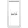 PosterPalooza | Panoramic Slim Profile White Picture Frame - UV Acrylic, Foam Board Backing, Hanging Hardware - 2 of 4