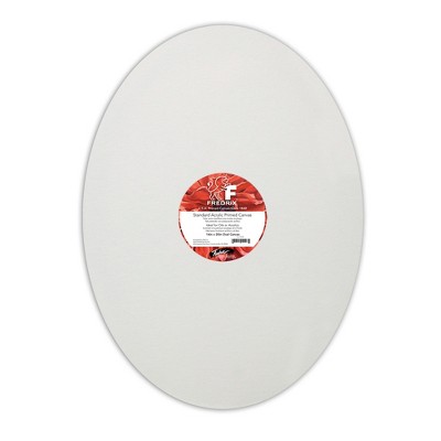 Fredrix Oval Stretched Canvas