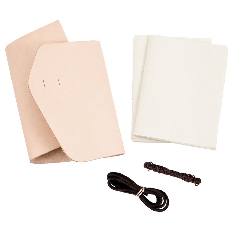 Realeather(R) Crafts Leather Journal Kit-Natural, 2 of 6