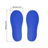Unique Bargains Home Classroom Floors Stairs Decal PVC Footprint Sticker 4 Pairs - 2 of 4