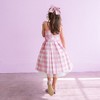 A Leading Role x Mattel Barbie Pink Gingham Premium Child Dress Up - Barbie The Movie - 3 of 4