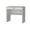NicBex Home Office Desk 19.6" L Modern Writing Desk with Large Drawer, Open Shelf and Wooden Desktop for Office, Study, Living Room - 3 of 4
