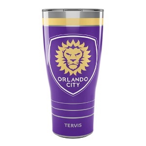 MLS Orlando City SC 30oz MVP Stripe Stainless Steel Tumbler - 1 of 3