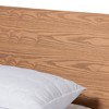 Haines Wood Platform Bed Brown - Baxton Studio - image 4 of 4