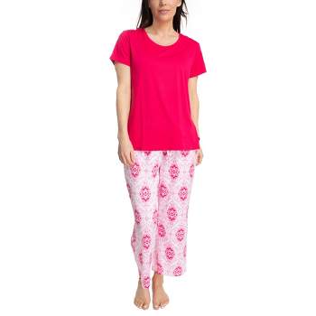 MUK LUKS Womens 2 Piece Feel Good Pajama Set
