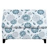Kumasinova Storage Ottoman with Floral Patterned Fabric,Storage Bench with Safety Hinge,Multi-Functional Footrest & Seat for Living Room,Bedroom - 4 of 4