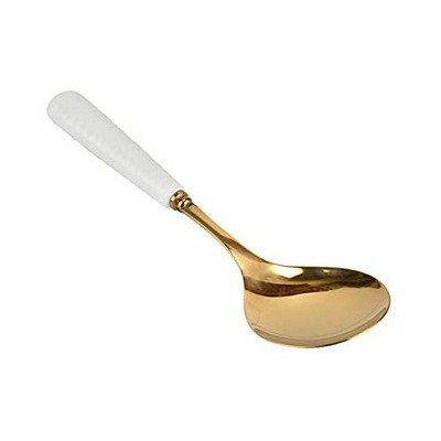 Portmeirion Sophie Conran Gold Serving Spoon, 10 INCH
