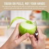 Linden Sweden Original Jonas Vegetable Peeler - Rust Resistant Silver Carrot and Potato Peeler w/ Ergonomic Handle for Safety - Made In Sweden - 6.5" - 3 of 4