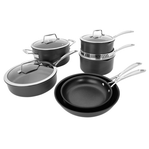 Zwilling Clad CFX 14-in Steel with Non-stick Coating Cookware Set with Lid  in the Cooking Pans & Skillets department at