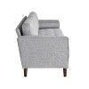 Lifestyle Solutions Giovanni Sofa Woven Light Gray - 4 of 4