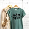 Simply Sage Market Women's Momster Bats Short Sleeve Garment Dyed Tee - 3 of 4