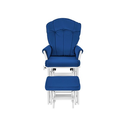 Navy blue glider chair online