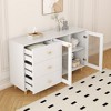 Bella Depot 55.12''W Modern Side Sideboard Cabinet - 4 of 4
