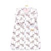 Hudson Baby Infant Girl Long Sleeve Plush Faux Fur Sleeping Bag, Wearable Blanket, Carousel Horse - 2 of 2
