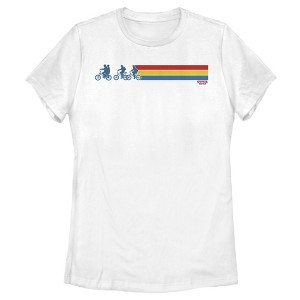 Women's Stranger Things Retro Bike Stripe T-Shirt - 1 of 4