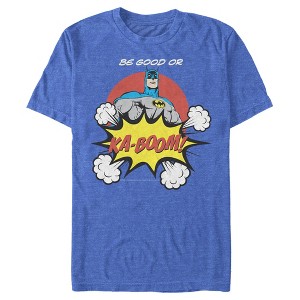 Men's Batman Be Good or Kaboom T-Shirt - 1 of 4