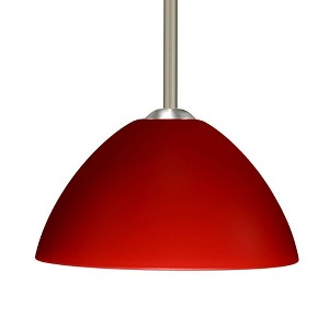 Besa Lighting Tessa 1 - Light Pendant in  Satin Nickel - 1 of 1