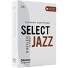 D'Addario Woodwinds Select Jazz, Soprano Saxophone - Unfiled,Box of 10 3S - 4 of 4