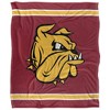 University Of Minnesota Duluth Primary Logo Stripes Silky 50x60 Blanket, 1 Sided - 2 of 4