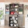 72" Tall Farmhouse Kitchen Pantry - 3 of 4