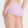 Women's Pointelle Ruched Front Boy Shorts - Wild Fable™ - 2 of 3