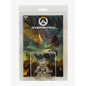 Overwatch Reinhardt Comic Book and Backpack Hanger - by  Matt Burns (Mixed Media Product) - 1 of 1