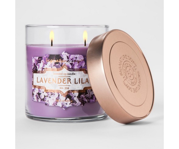 Large Jar Candle Lavender Lilac 15.2oz