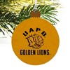 Arkansas at Pine Bluff Golden Lions Wood Christmas Tree Holiday Ornament - 4 of 4